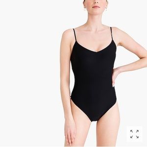 NWT! Black Ballet Tank One-Piece